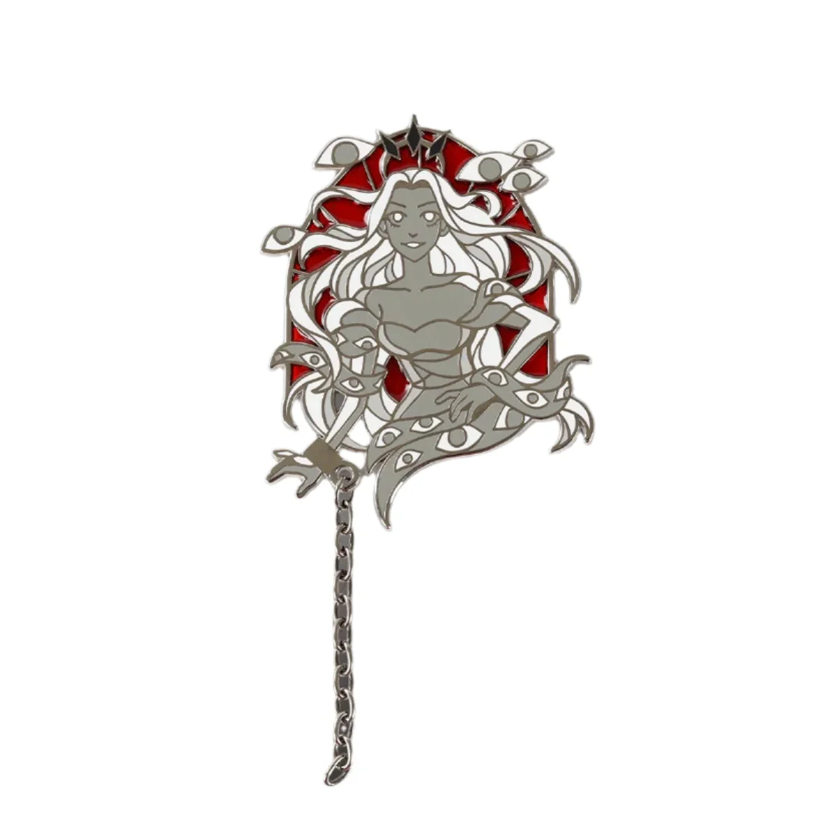 Slay the Princess The Tower Stained Glass Pin - by Nina Matsumoto - Fangamer