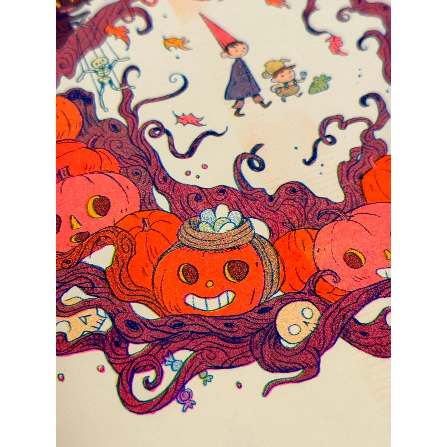 Ain’t That Just The Way (Small Version) - Over the Garden Tribute Riso Print - by Natalie Andrewson - Image 12