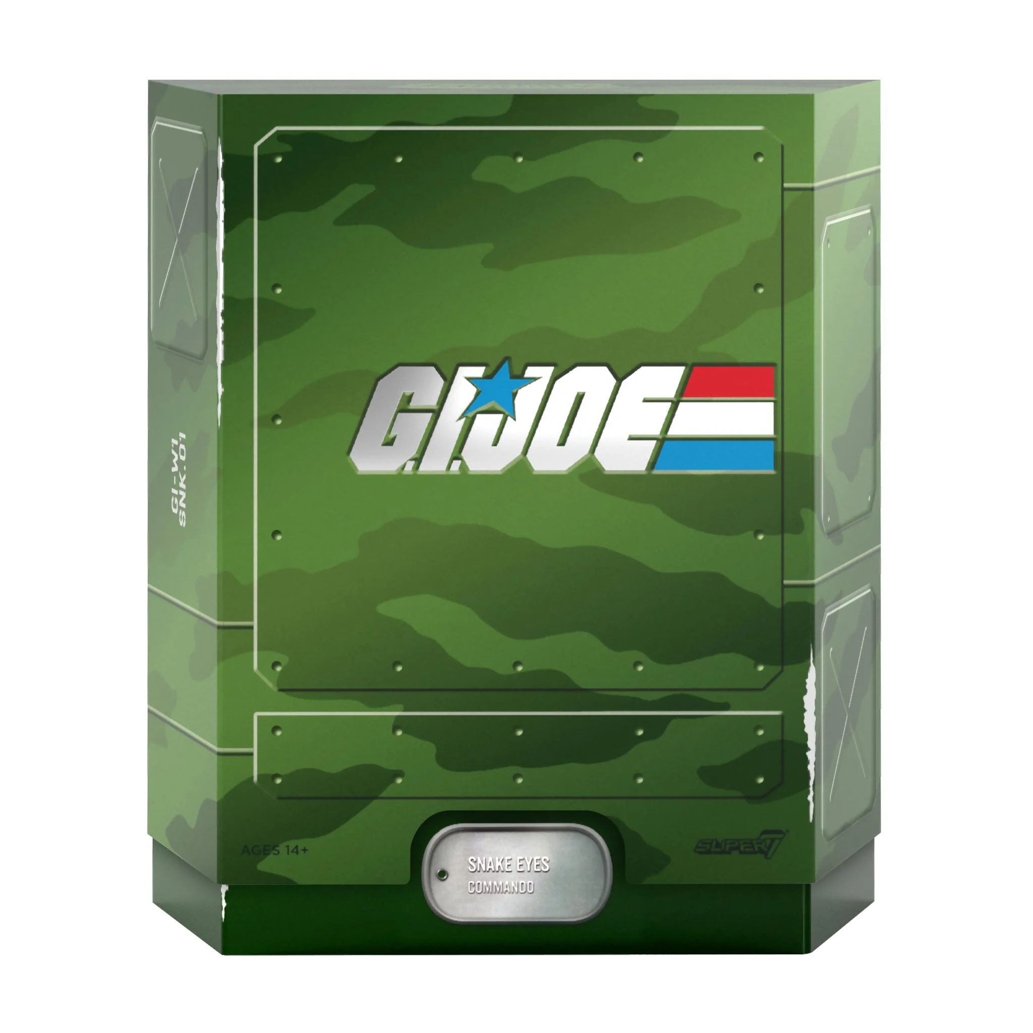 G.I. Joe ULTIMATES! Snake Eyes Wave 1 Super7 Figure - Image 4