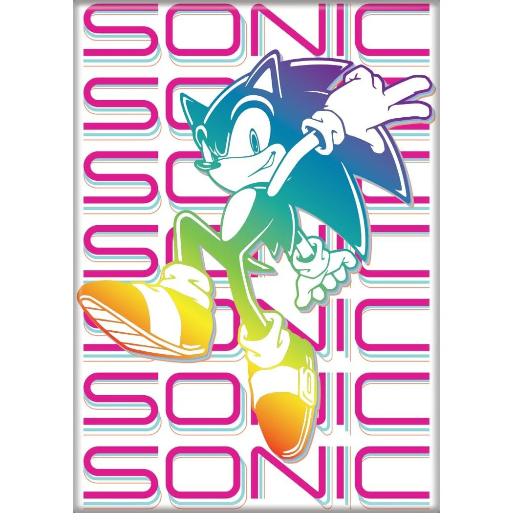 Sonic the Hedgehog Sonic Technicolor Magnet - Ata-Boy