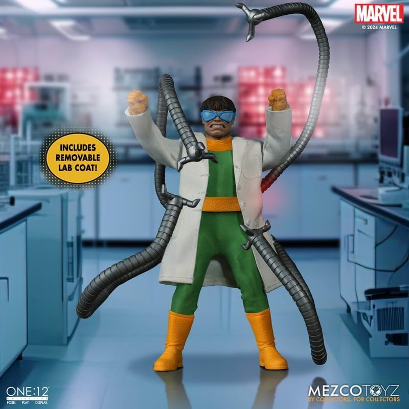 Spider-Man Doctor Octopus Action Figure - Mezco Toyz - One:12 Collective - Image 2