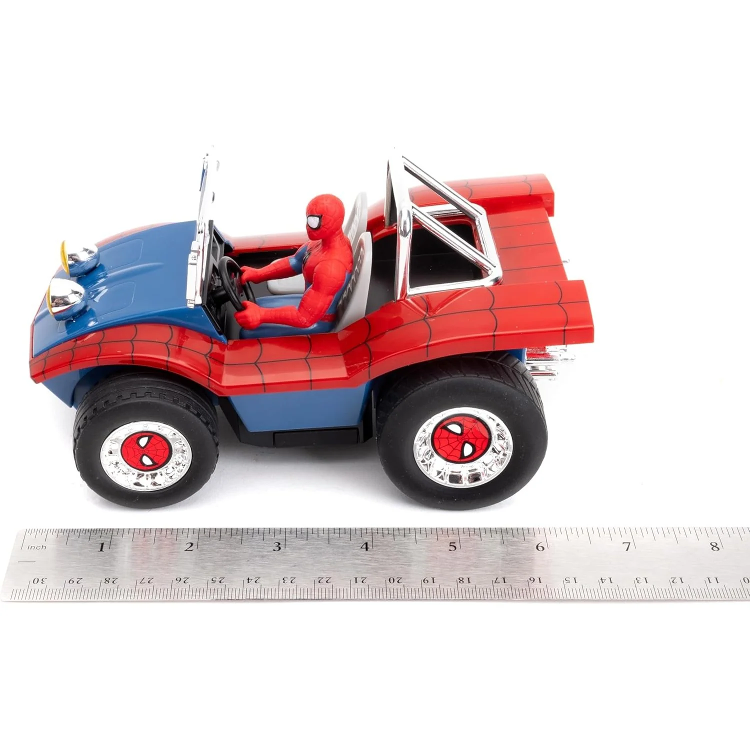 Spider-Man Buggy 1/24 Scale RC Car - Jada Toys - Image 5