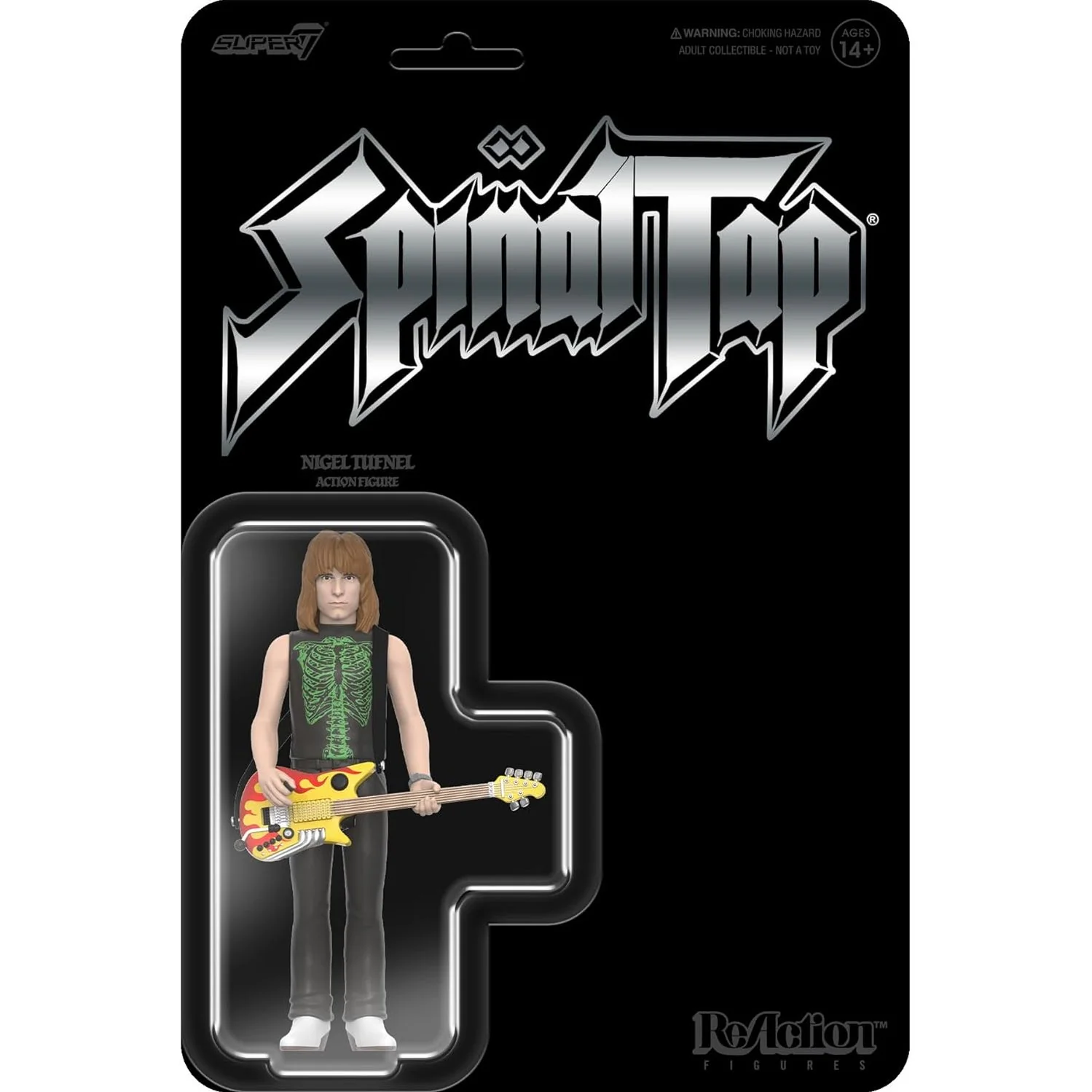 Spinal Tap Nigel Tufnel Action Figure - Super7 - ReAction - Image 4