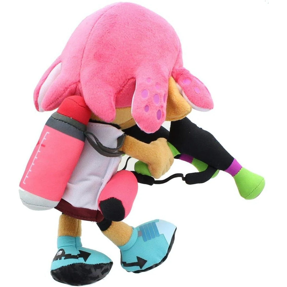 Splatoon Neon Pink Inkling Girl Plush - Image 2