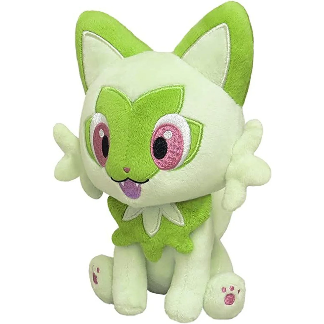 Pokemon Sprigatito 6" Stuffed Plush - San-ei - All Star Collection - Image 2
