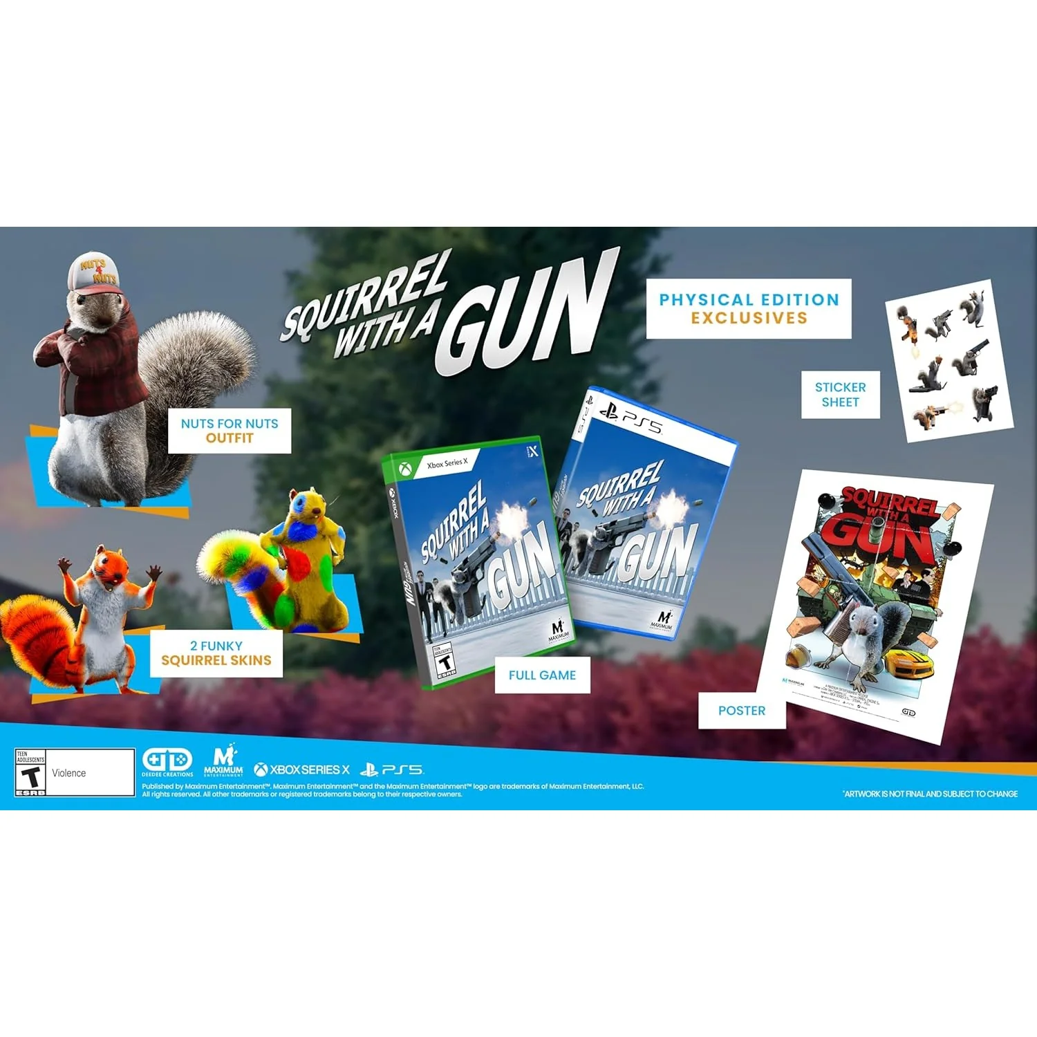 Squirrel with a Gun - PlayStation 5 - Maximum Entertainment - Image 2