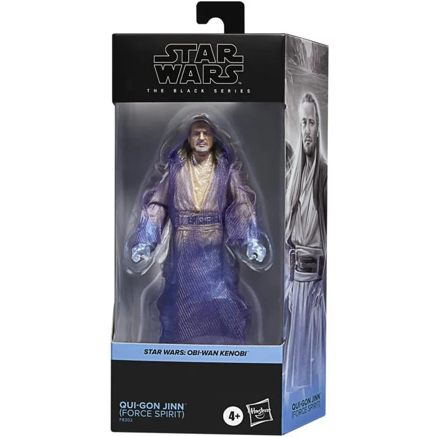 Star Wars: Obi-Wan Kenobi Qui-Gon Jinn Force Spirit Action Figure - Hasbro - (Star Wars: The Black Series)