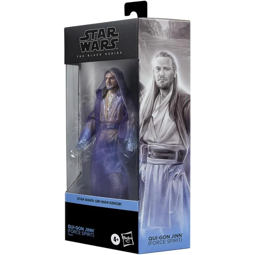 Star Wars: Obi-Wan Kenobi Qui-Gon Jinn Force Spirit Action Figure - Hasbro - (Star Wars: The Black Series) - Image 5