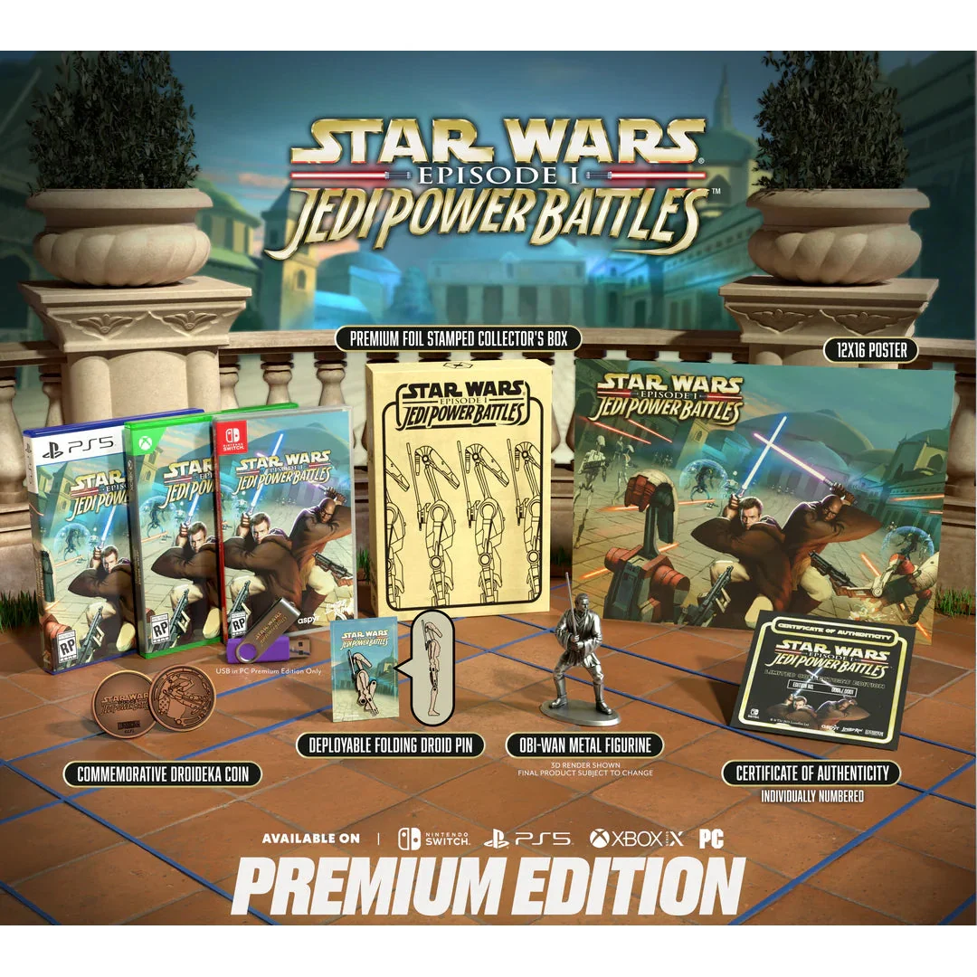 Star Wars: Episode I Jedi Power Battles Premium Edition - Nintendo Switch - Limited Run Games - Image 2