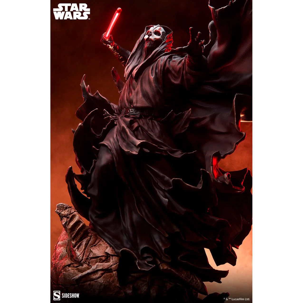 Star Wars Darth Nihilus Premium Format Statue Figure - 1/4 Scale, 25 Inches Tall - Sideshow Collectibles - Image 4
