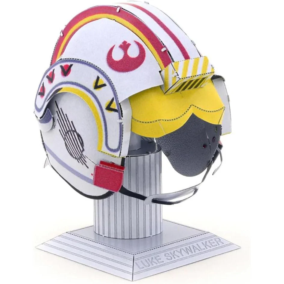 Star Wars Luke Skywalker Helmet Steel Model Kit - Fascinations - Metal Earth - Image 3