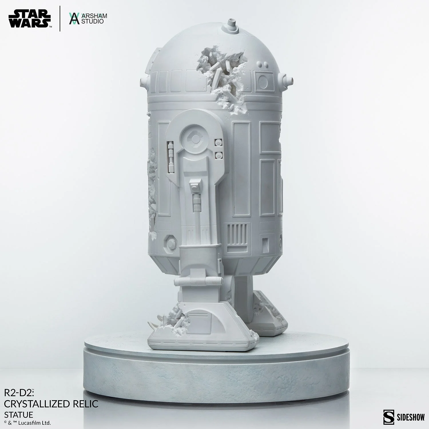 Star Wars R2-D2 Crystallized Relic Statue - Sideshow Collectibles, Arsham Studio - Image 8
