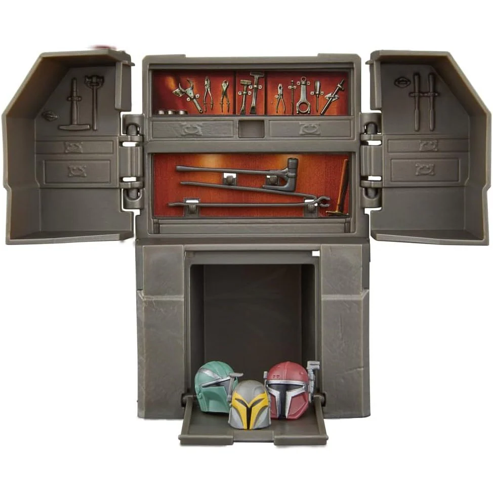 Star Wars: The Mandalorian The Armorer's Forge Playset - Hasbro - Star Wars: The Vintage Collection - Image 13