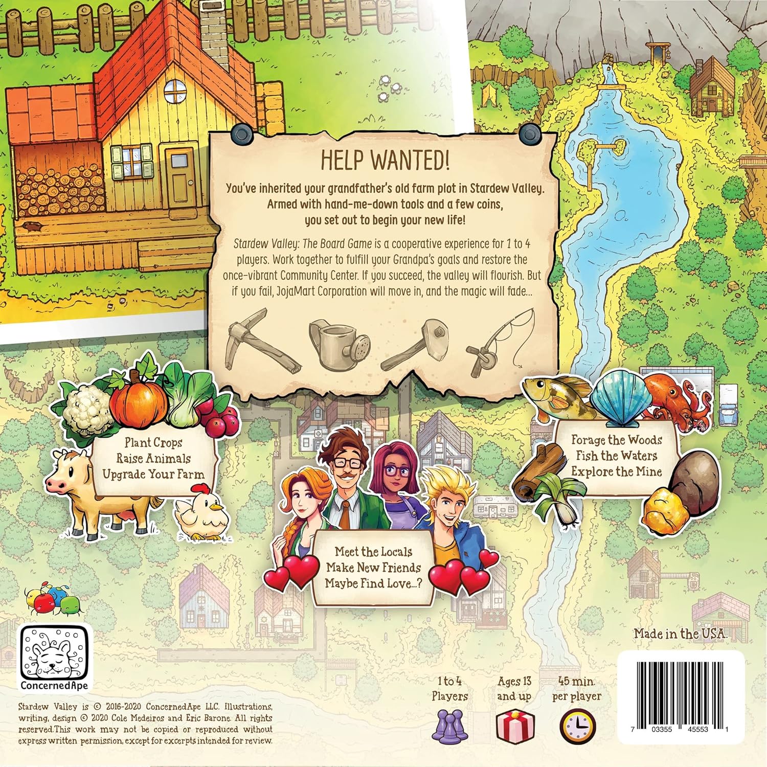 Stardew Valley: The Board Game (Coop with Family & Friends!) - Image 2