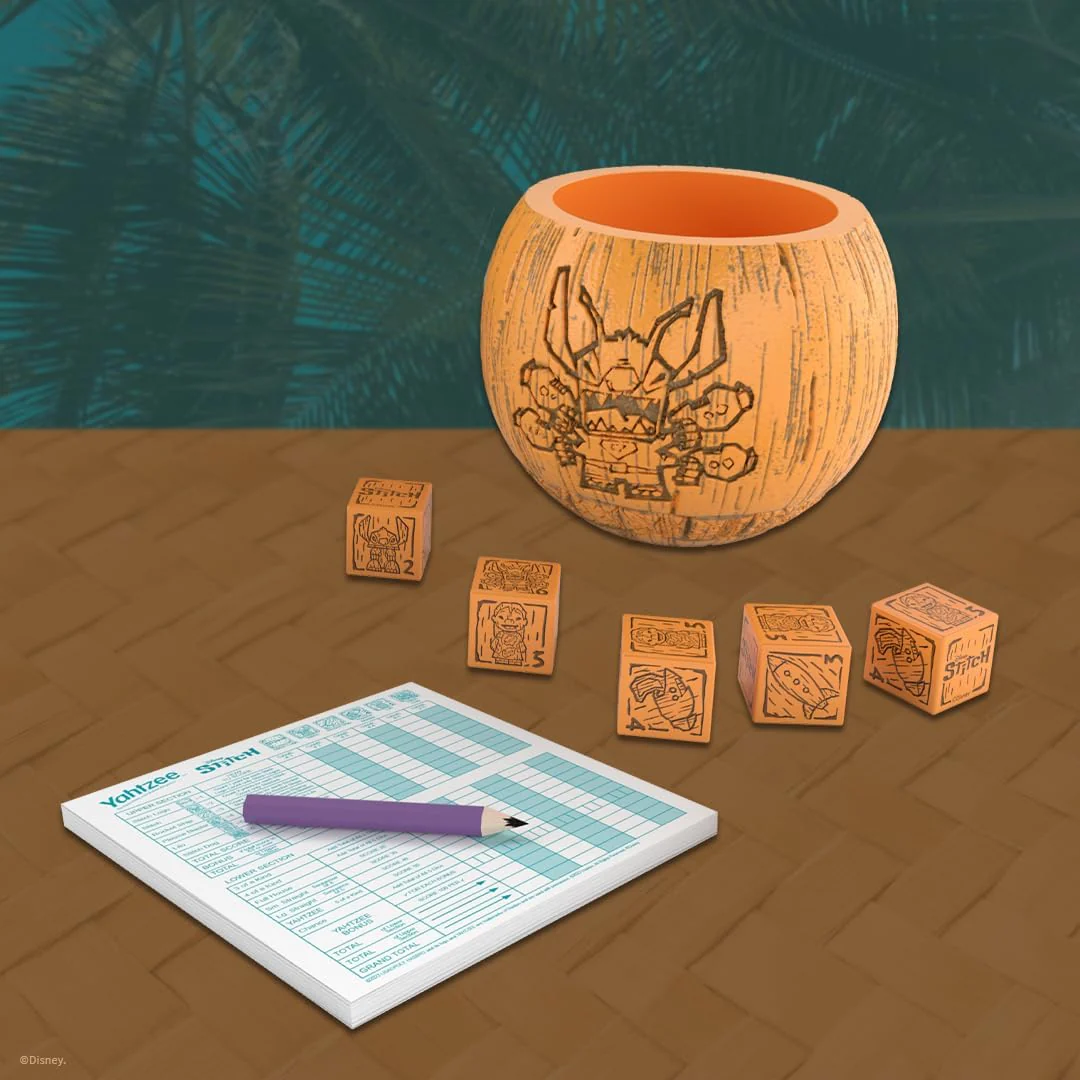 Yahtzee Disney Stitch Edition Dice Game - USAopoly - Lilo & Stitch - Image 3