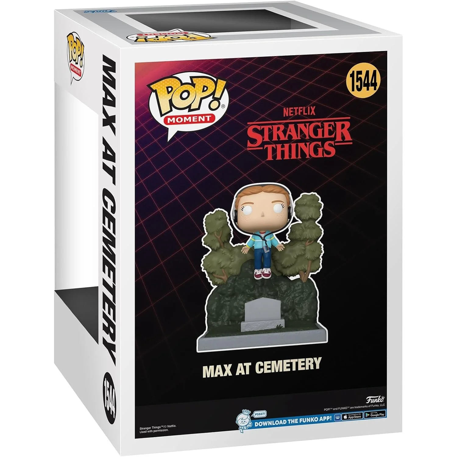 Stranger Things Season 4 Max at Cemetery Vinyl Figure - Funko - POP Moment #1544 - Image 3