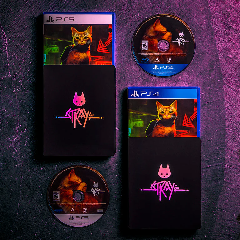 Stray iam8bit Exclusive Edition - PlayStation 5, PlayStation 4 - BlueTwelve Studios - Image 2