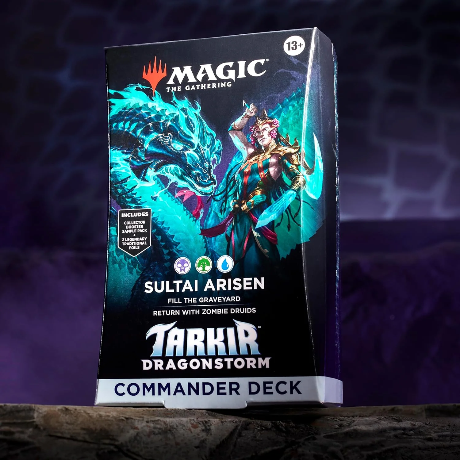 Magic: The Gathering Tarkir Dragonstorm Sultai Arisen Commander Deck - Wizards of the Coast - Image 2