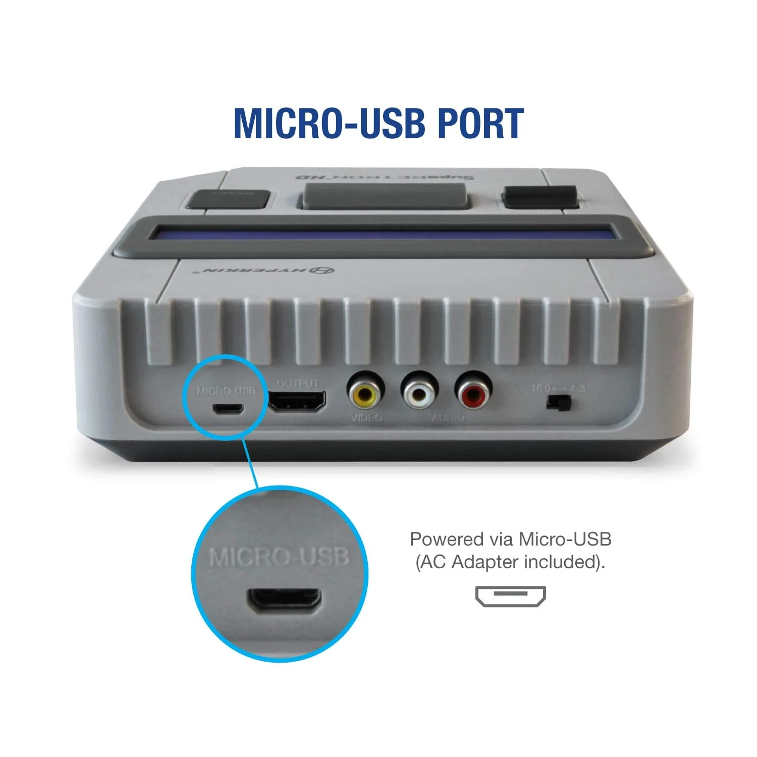 SupaRetron HD Premium Retro Gaming Console - Super NES / Super Famicom - Hyperkin - Image 6