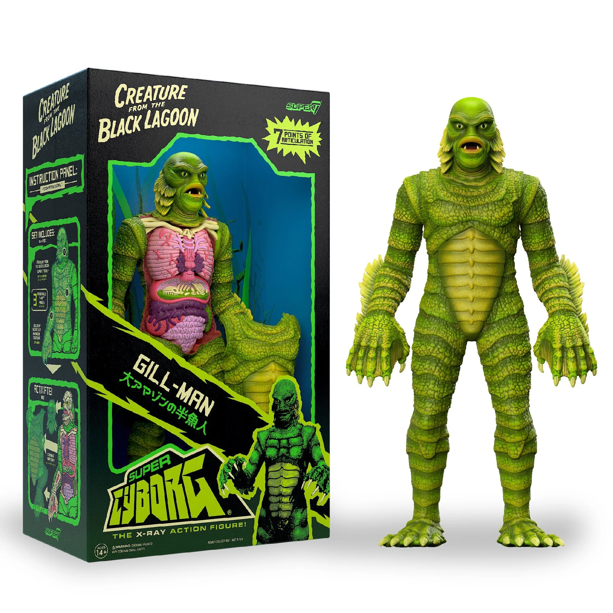 Super Cyborg Creature From The Black Lagoon Figure