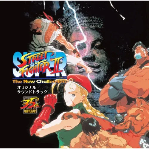 Super Street Fighter II SFC + MD Original Soundtrack - 2 CD Set - Cassetron (Japan Import)