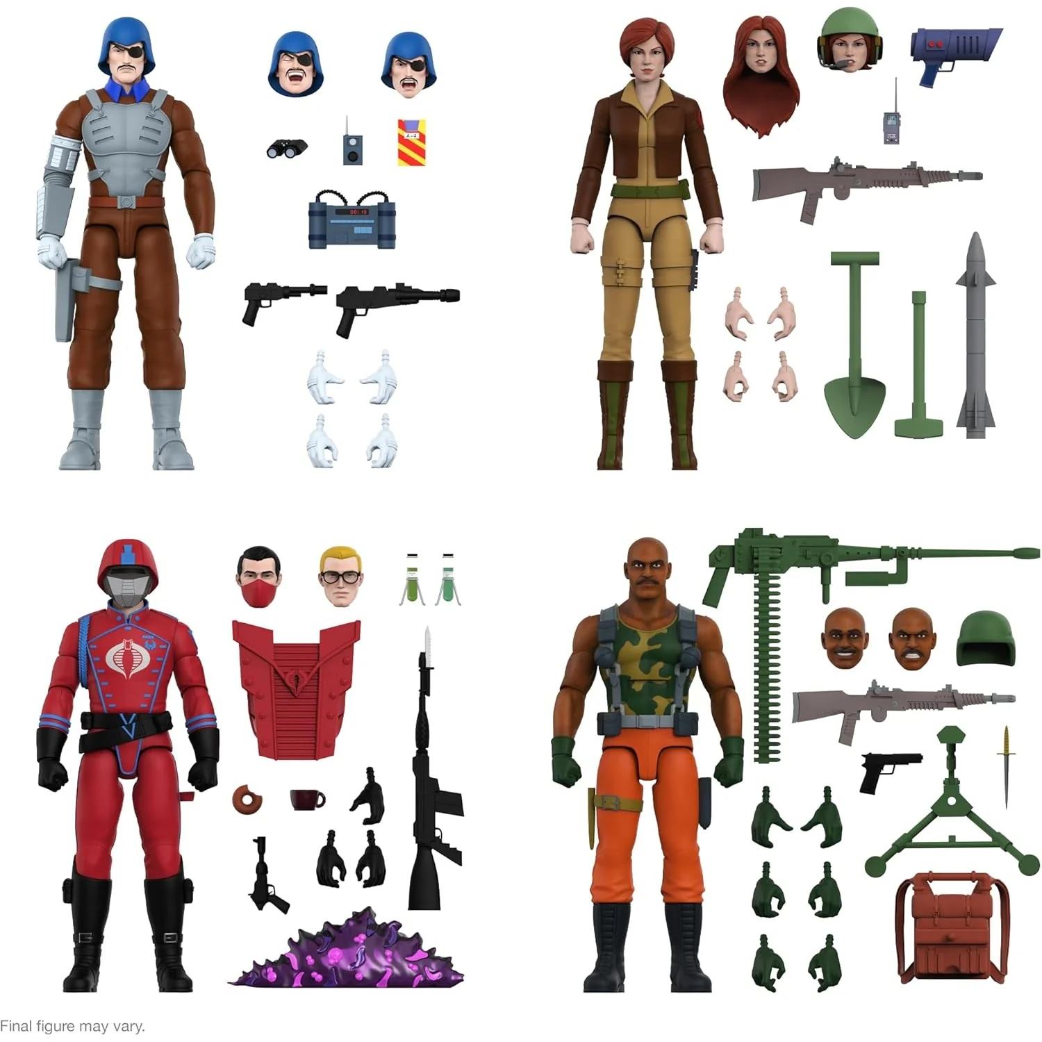 G.I. Joe Major Bludd 7" Action Figure - Super7 - ULTIMATES! (Wave 5) - Image 4