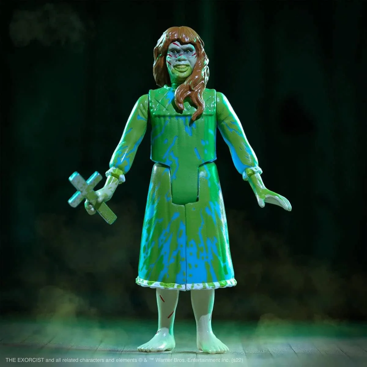 The Exorcist Demented Regan MacNeil (Vomit Splatter) Action Figure - Super7 - ReAction (Wave 2) - Image 2