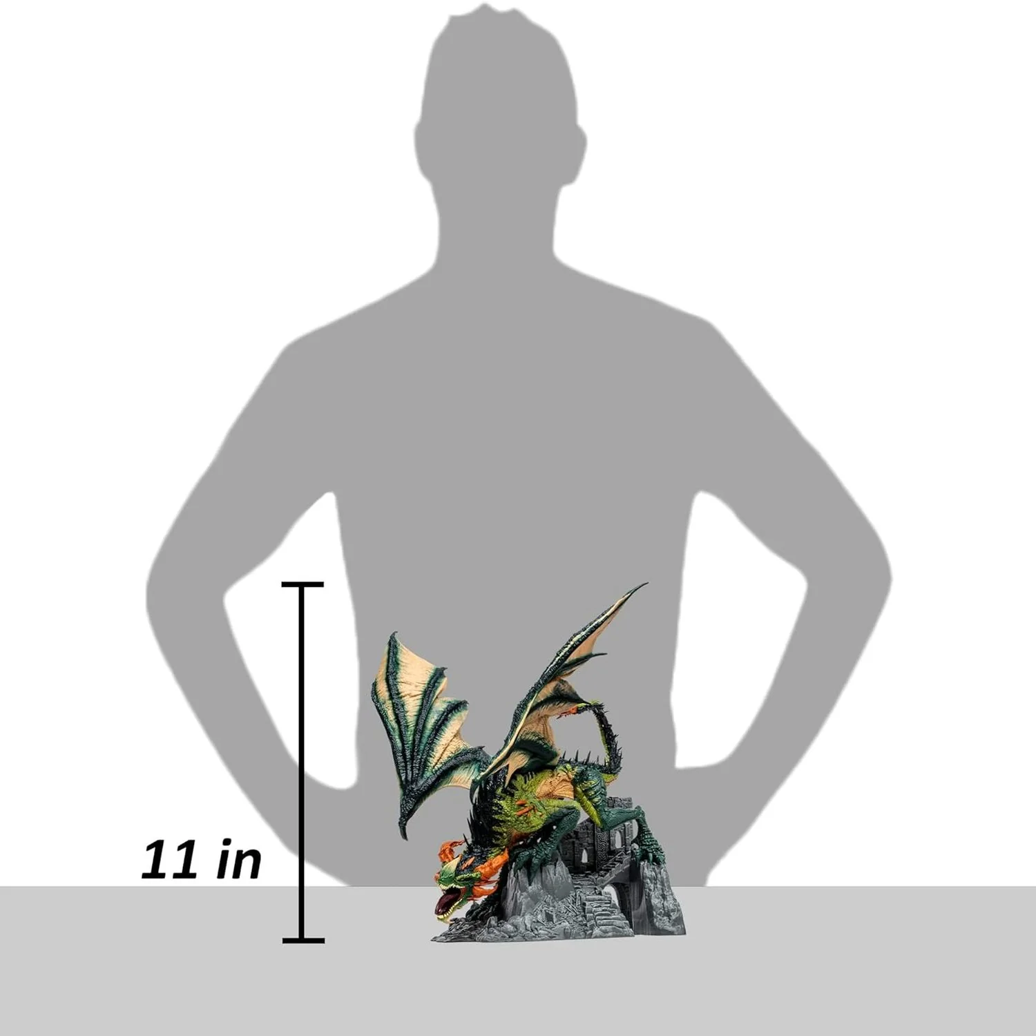 McFarlane's Dragons Series 8 Sybaris (Berserker Clan) Dragon Statue - McFarlane Toys - Image 7