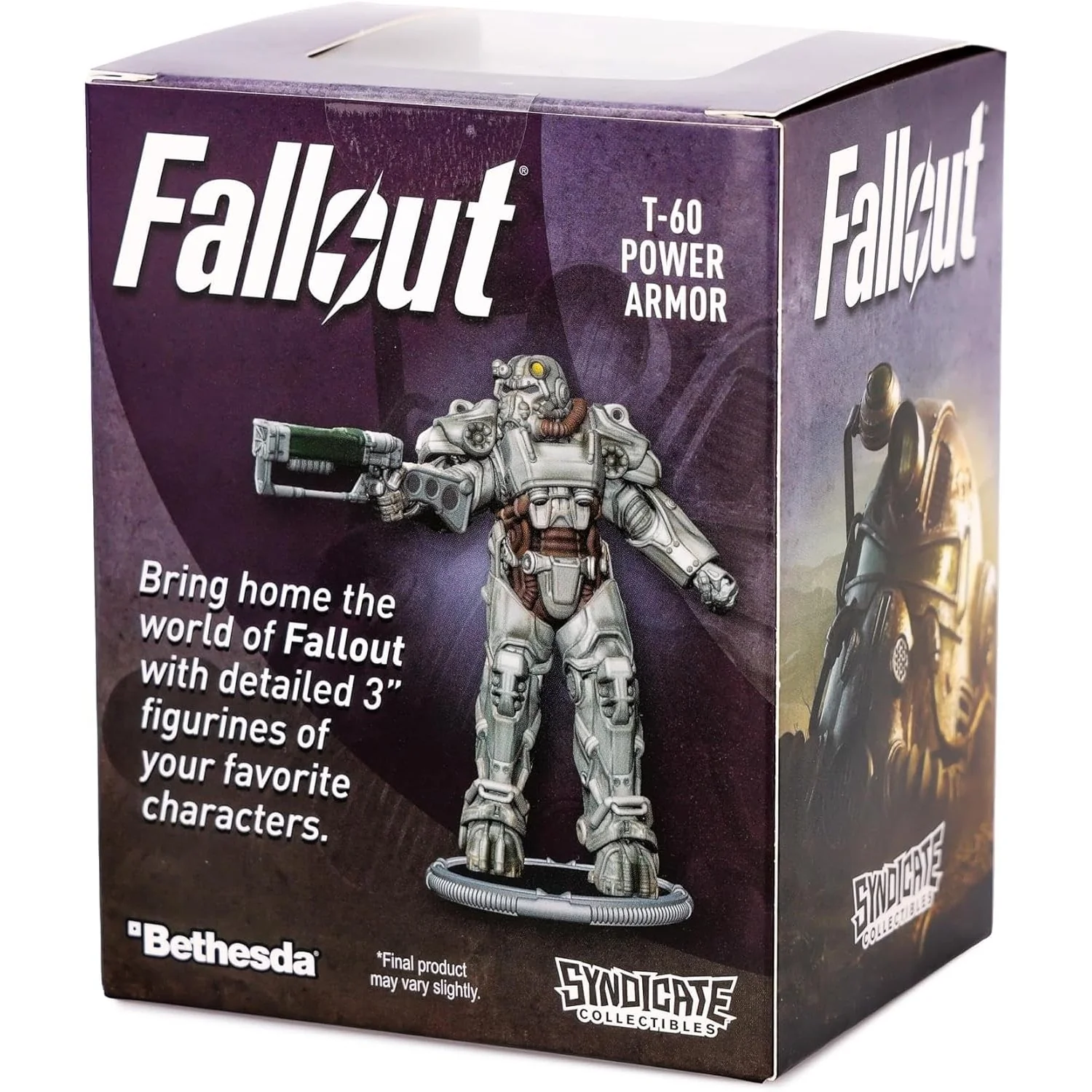 Fallout T-60 Power Armor Mini Figure - Syndicate Collectibles - Image 6