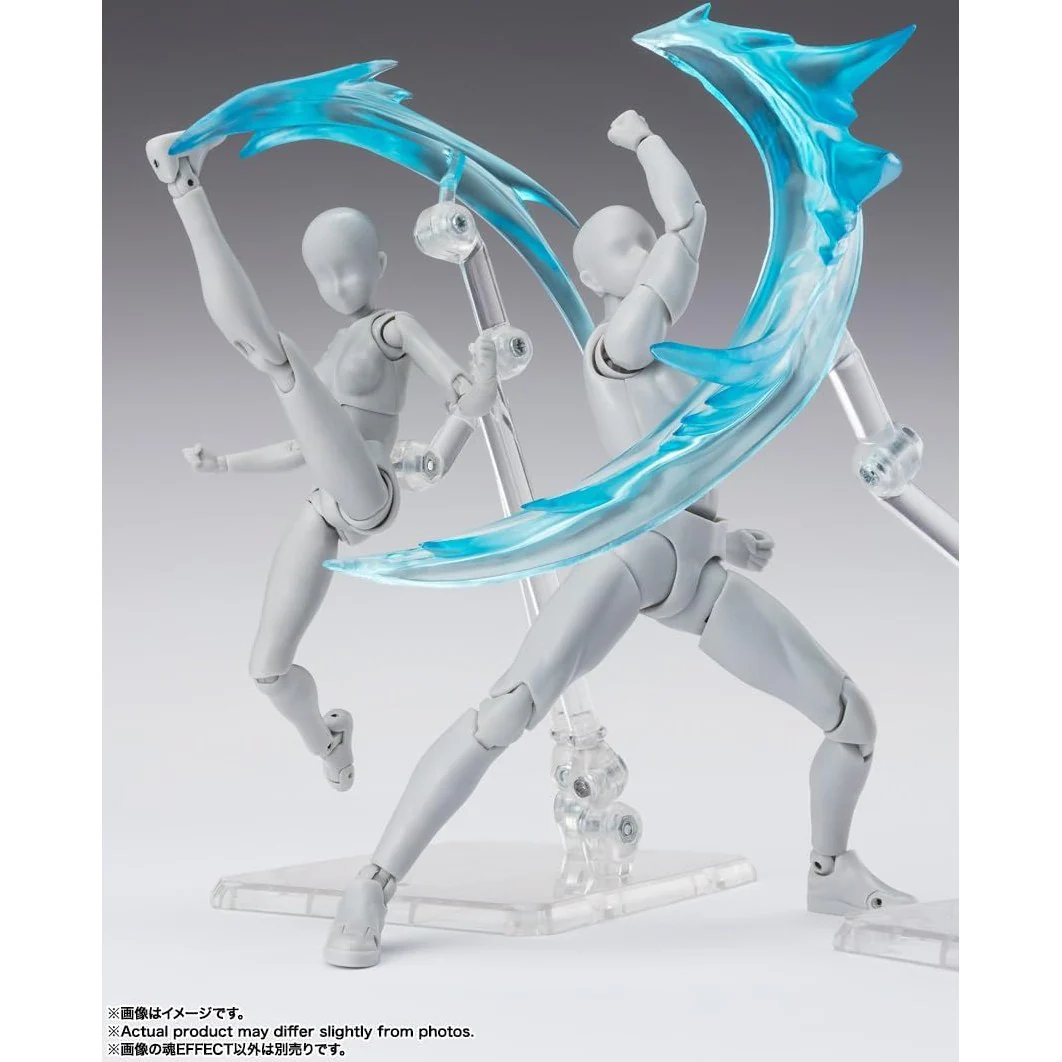 Tamashii Effect Wind Blue Ver. Accessory Set for S.H.Figuarts - Bandai Spirits, Tamashii Nations - Image 2