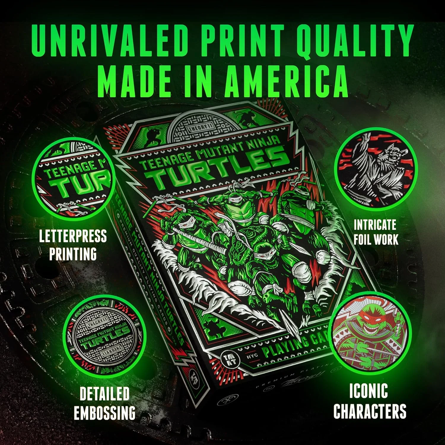 Teenage Mutant Ninja Turtles Playing Cards - theory11 - Image 4