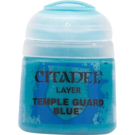 Citadel Layer: Temple Guard Blue - Warhammer Model Paint, 12ml Pot - Games Workshop - Image 2
