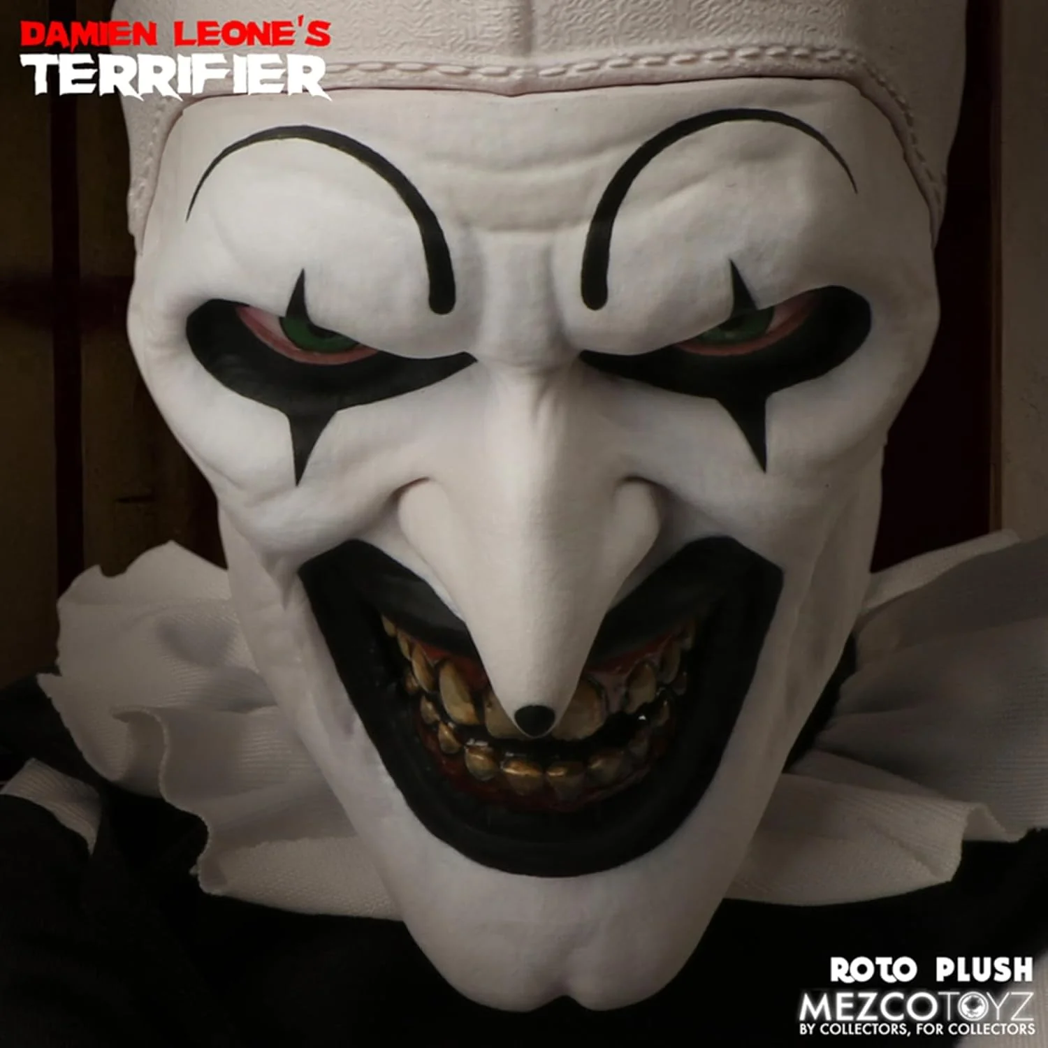 Damon Leon's Terrifier Art the Clown Roto Plush - Mezco Toyz - Designer Series - Image 3