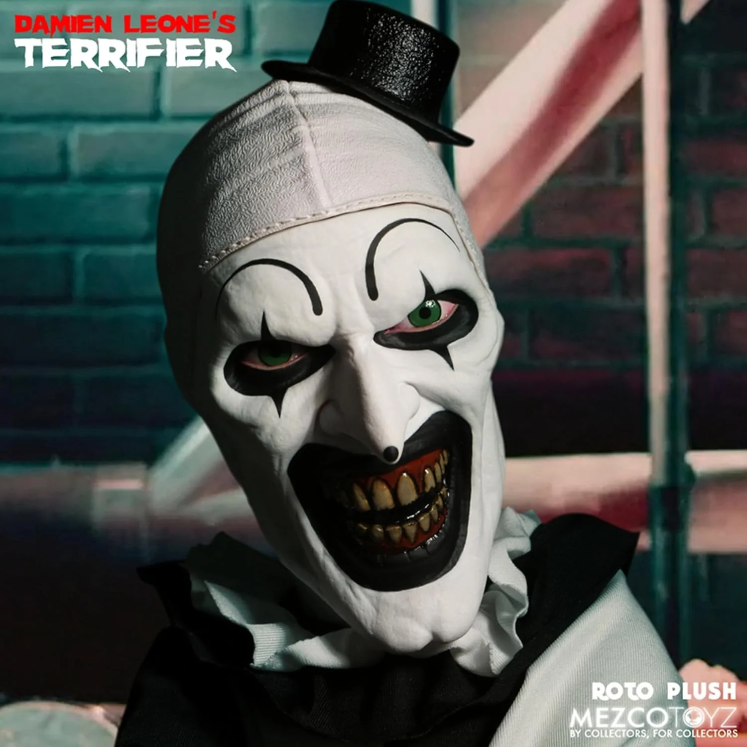 Damon Leon's Terrifier Art the Clown Roto Plush - Mezco Toyz - Designer Series - Image 5