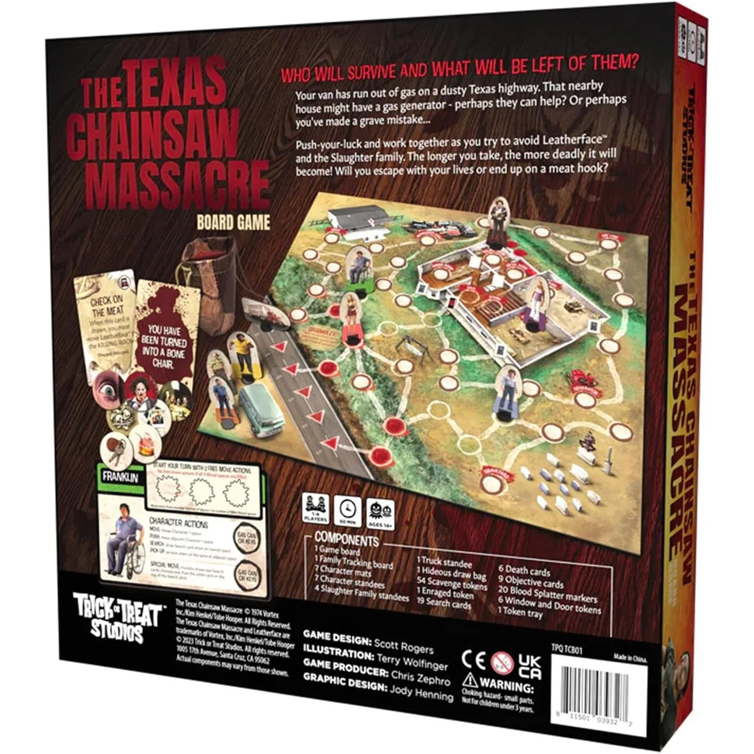 The Texas Chainsaw Massacre Board Game - Trick or Treat Studios - Image 3