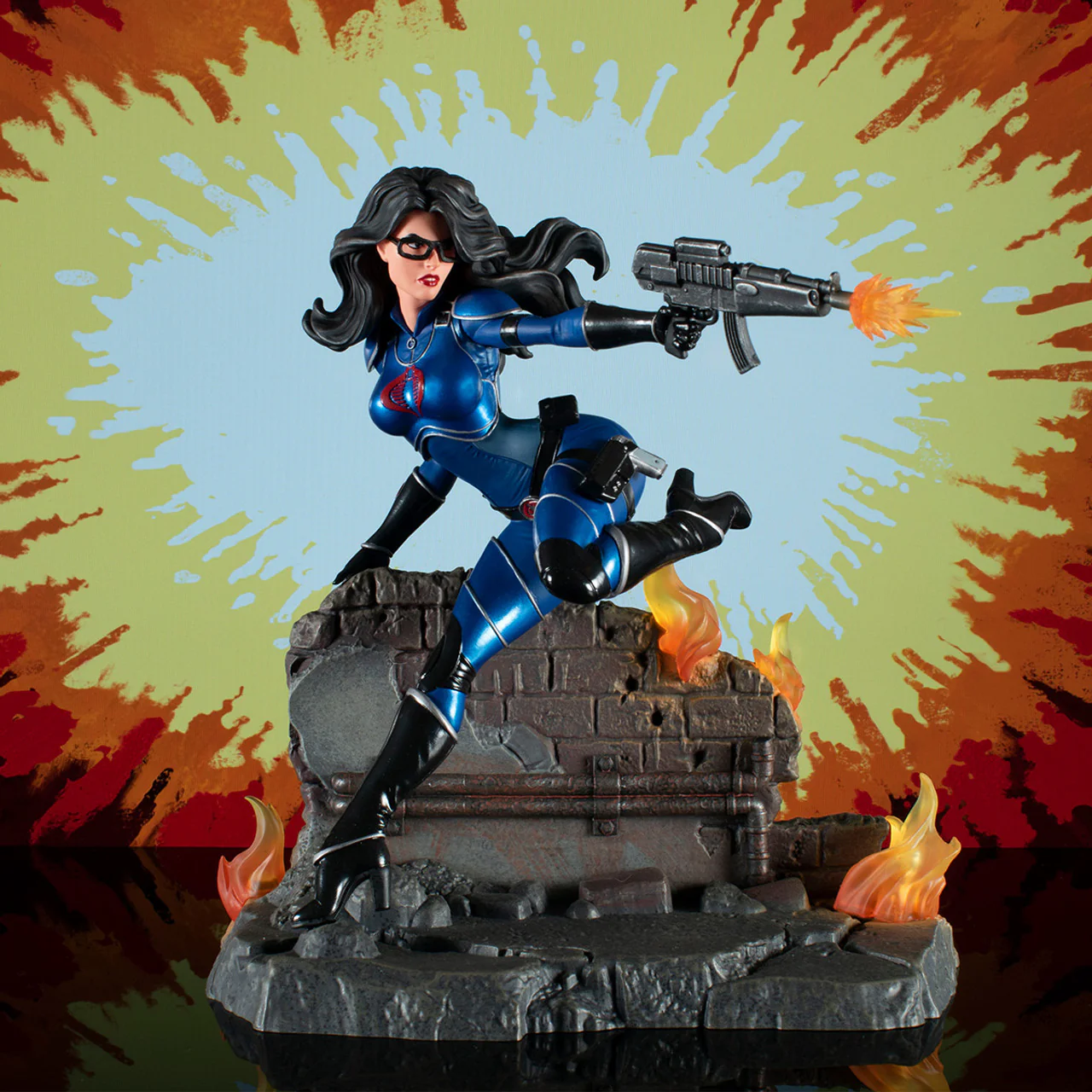 G.I. Joe Agent of Cobra Baroness PVC Statue Figure - Diamond Select Toys - 2023 San Diego Previews Exclusive! - Image 2