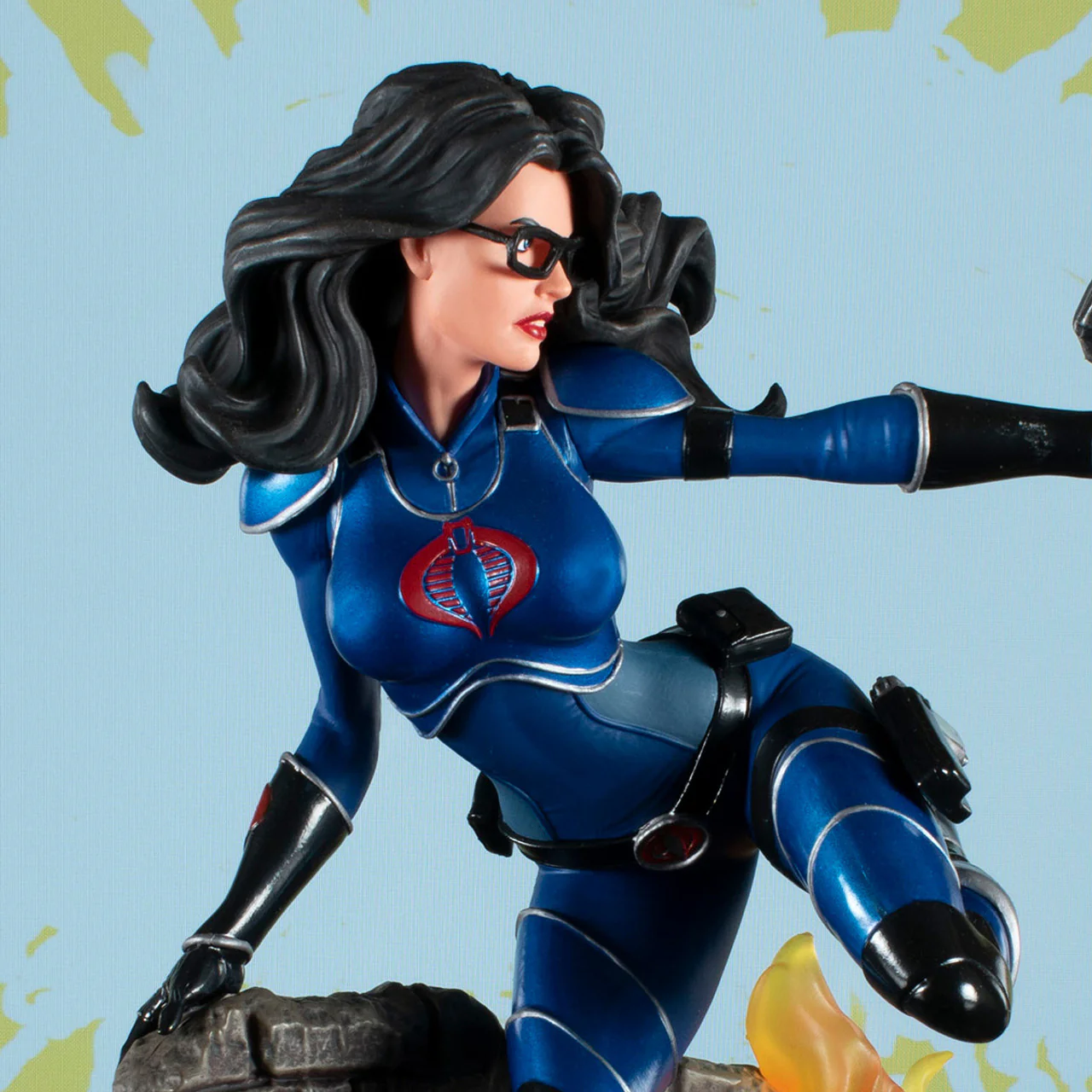 G.I. Joe Agent of Cobra Baroness PVC Statue Figure - Diamond Select Toys - 2023 San Diego Previews Exclusive! - Image 3