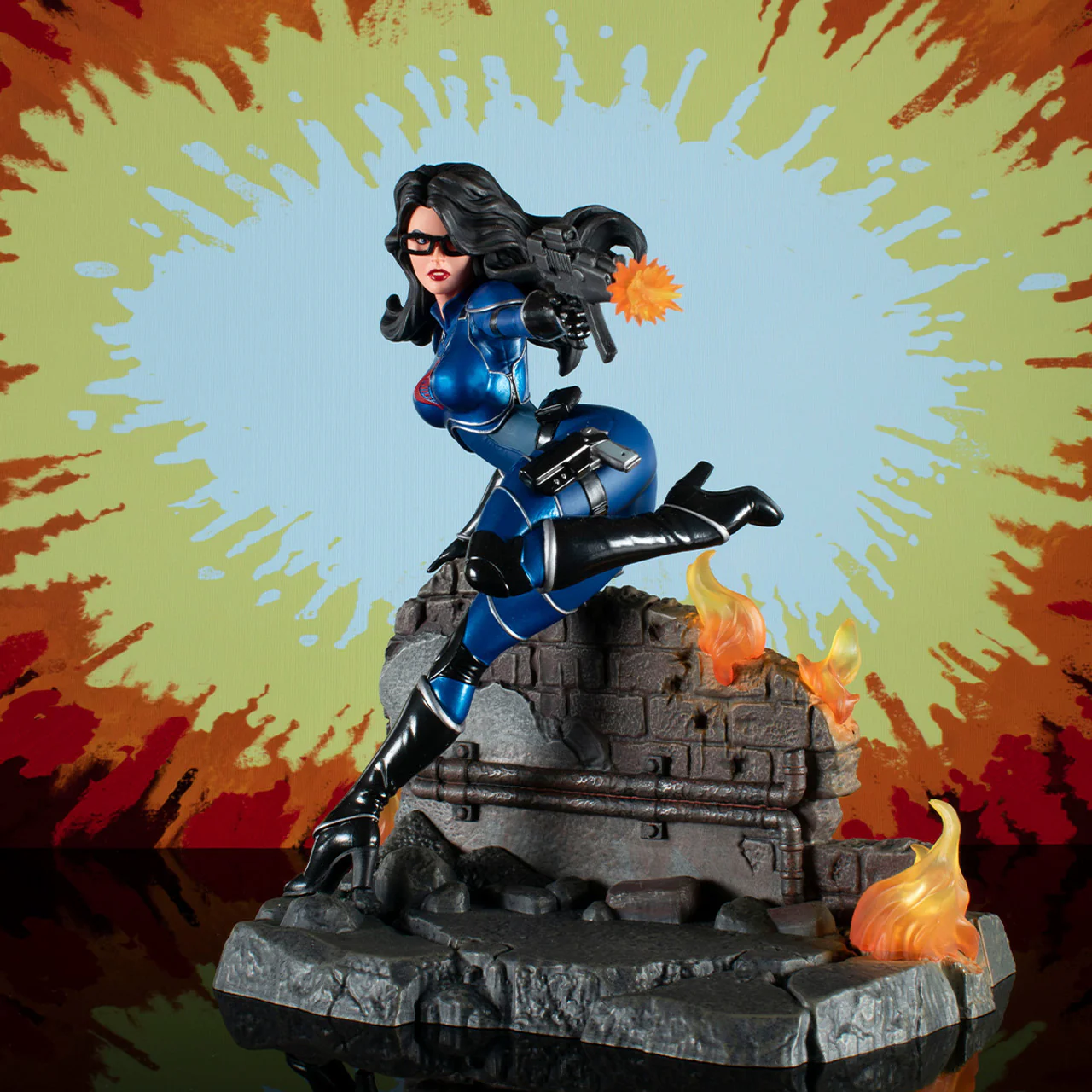 G.I. Joe Agent of Cobra Baroness PVC Statue Figure - Diamond Select Toys - 2023 San Diego Previews Exclusive! - Image 4