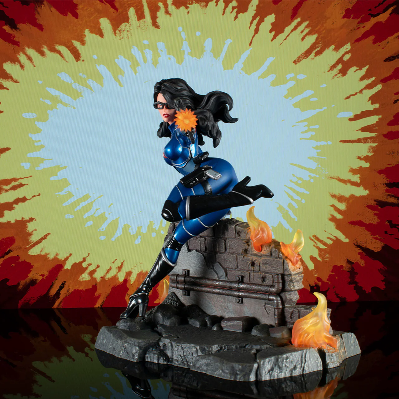 G.I. Joe Agent of Cobra Baroness PVC Statue Figure - Diamond Select Toys - 2023 San Diego Previews Exclusive! - Image 5