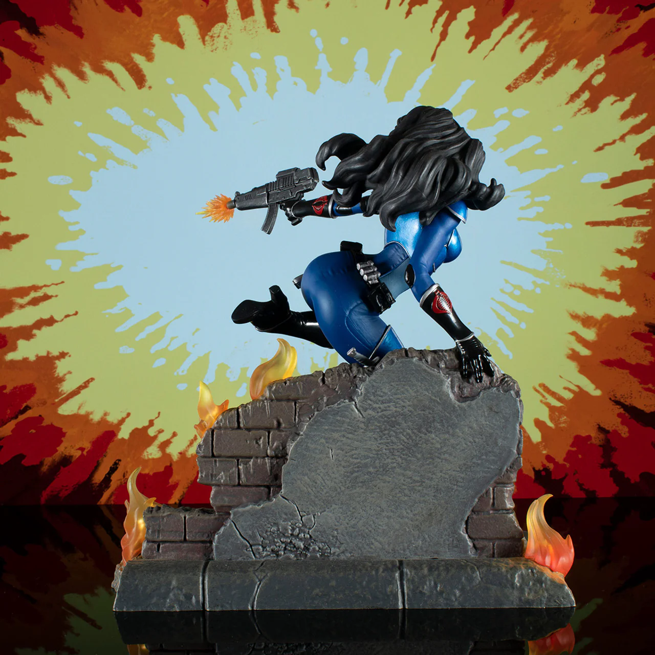 G.I. Joe Agent of Cobra Baroness PVC Statue Figure - Diamond Select Toys - 2023 San Diego Previews Exclusive! - Image 6