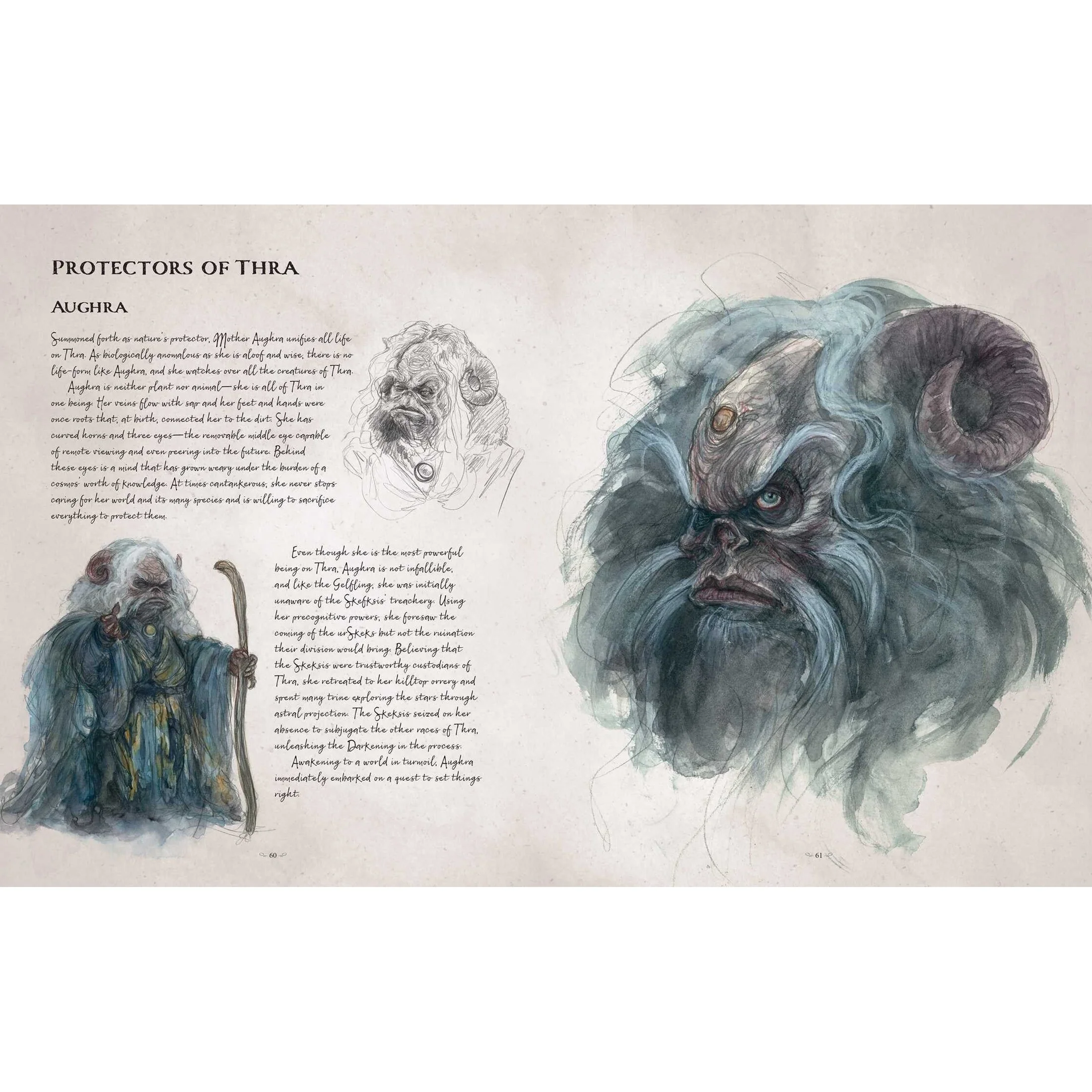 The Dark Crystal Bestiary: The Definitive Guide to the Creatures of Thra - Adam Cesare, Iris Compiet, Brian & Wendy Froud - Illustrated Hardcover Book - Image 7