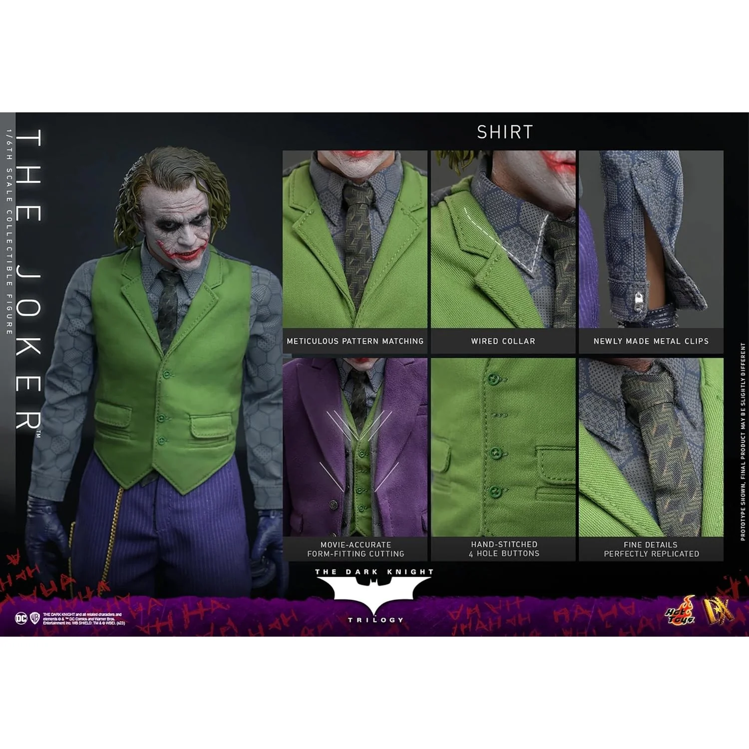 Batman Dark Knight The Joker 1:6 Scale Collector Edition Figure - Hot Toys - Image 10