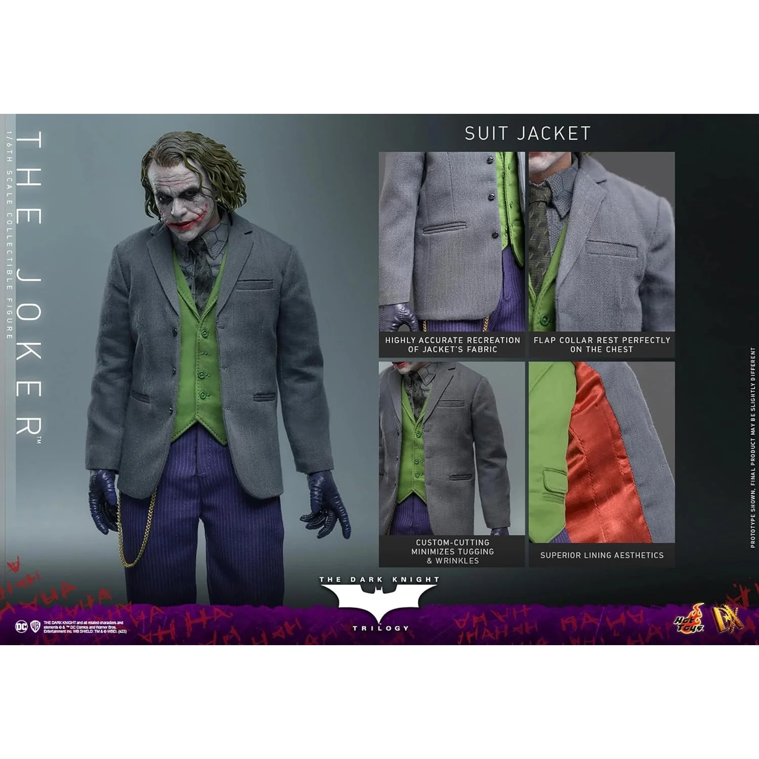Batman Dark Knight The Joker 1:6 Scale Collector Edition Figure - Hot Toys - Image 9