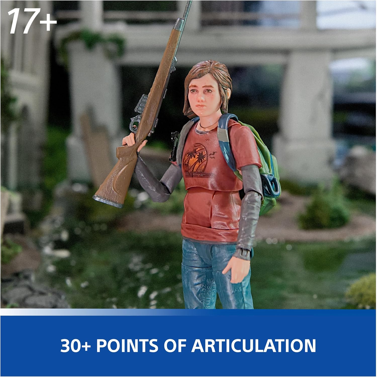 The Last of Us Joel & Ellie 6" Action Figure Set (2-Pack) - Spin Master Ltd. (Shapes Collection) - Image 4