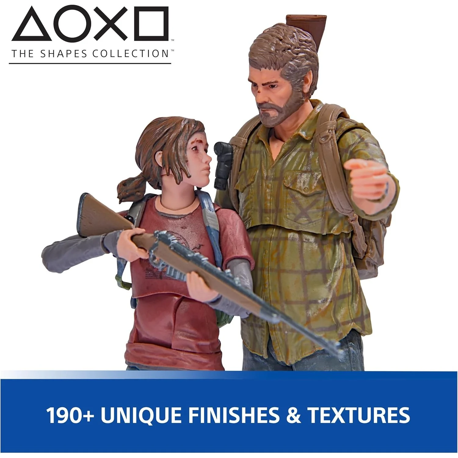 The Last of Us Joel & Ellie 6" Action Figure Set (2-Pack) - Spin Master Ltd. (Shapes Collection) - Image 5