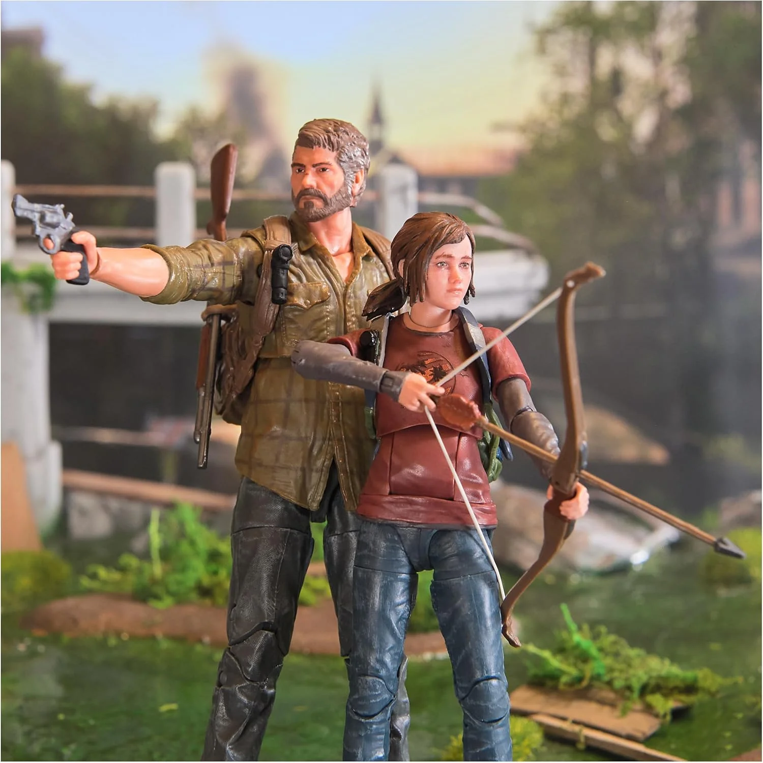 The Last of Us Joel & Ellie 6" Action Figure Set (2-Pack) - Spin Master Ltd. (Shapes Collection) - Image 7