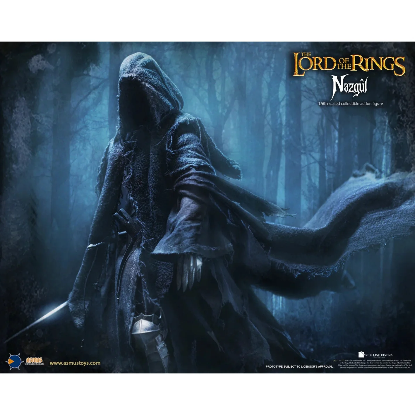 The Lord of the Rings Nazgûl 1/6 Scale Action Figure - Asmus Toys - Image 10
