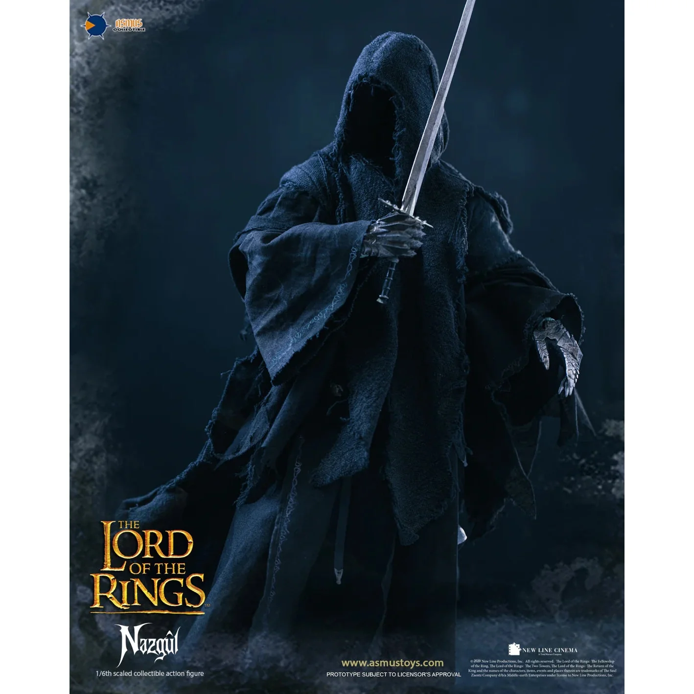 The Lord of the Rings Nazgûl 1/6 Scale Action Figure - Asmus Toys - Image 12