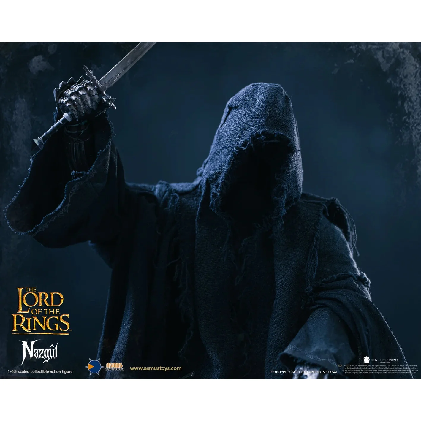 The Lord of the Rings Nazgûl 1/6 Scale Action Figure - Asmus Toys - Image 13
