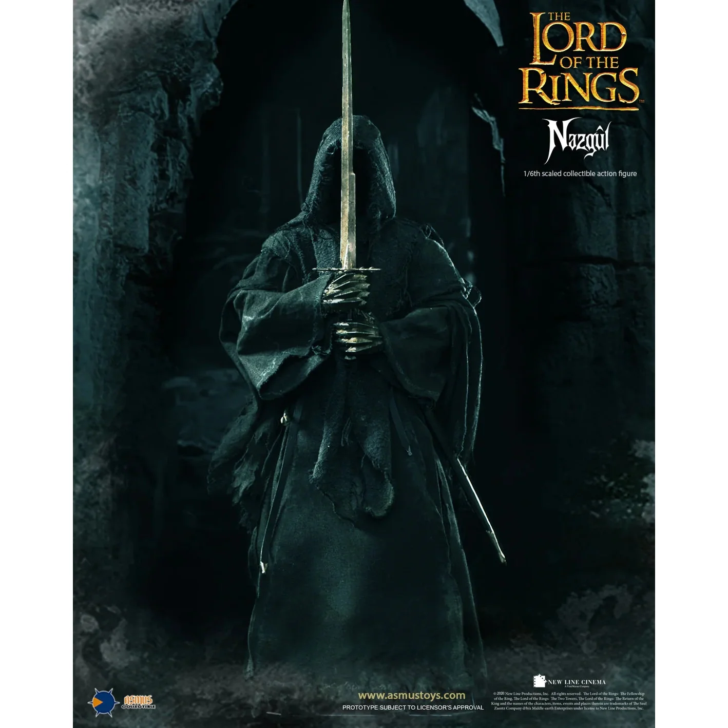 The Lord of the Rings Nazgûl 1/6 Scale Action Figure - Asmus Toys - Image 14